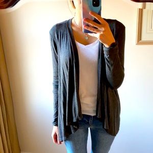 Women’s gray cardigan